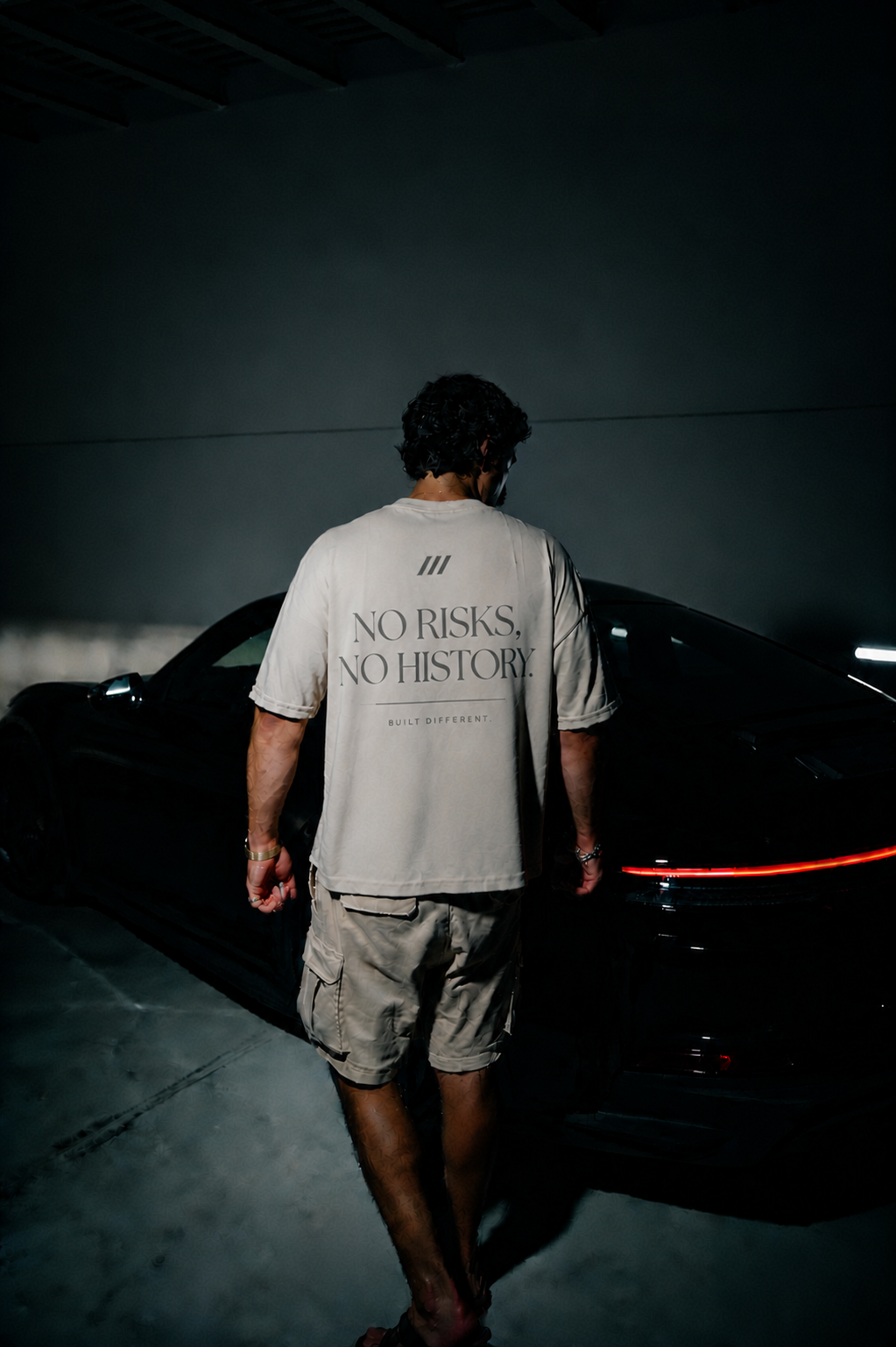 Camiseta NO RISKS, NO HISTORY Tee